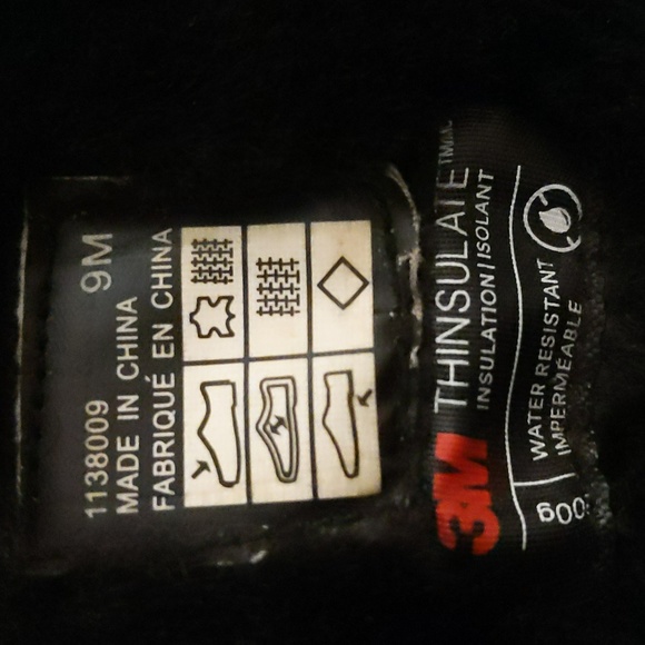 Santana Canada| Black & Red Thinsulate Winter Boots Water Resistant - Picture 5 of 13